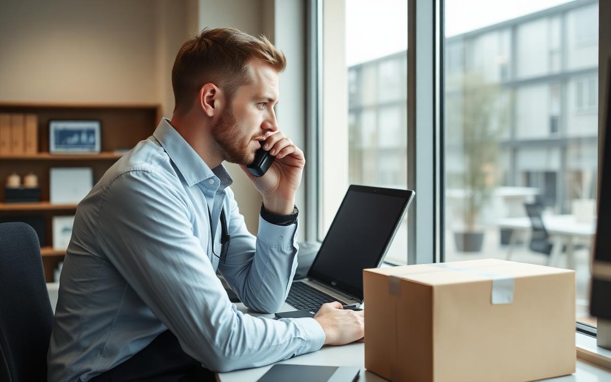 Arbeidstaker som ber om fri fra jobben for å flytte med kalender og sjekkliste